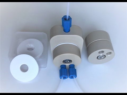 Inline Bubble Trap Installation Guide, Microfluidic, HPLC accessories.