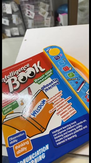 Interactive Learning with the Intelligence Book for Kids