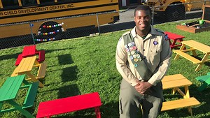 Glen Ridge Scout brings them an outdoor classroom