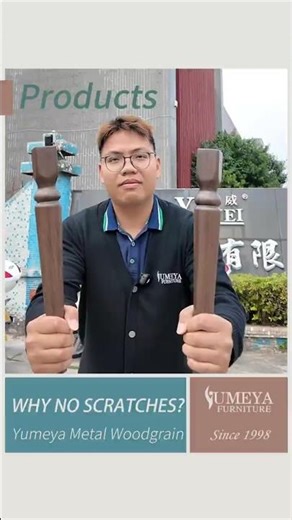 🤔 Why No Scratches? Tiger Powder Coating. Yumeya Impact Test 💪