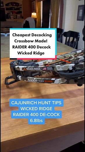 Introducing the Wicked Ridge Raider400 DeCock Crossbow by TenPoint!