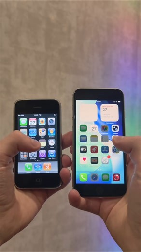 iPhone SE 2022 VS iPhone 3G - отцы и дети #iphone #iphonese #iphonese4 #iphone3g #iphone3gs #iphone4