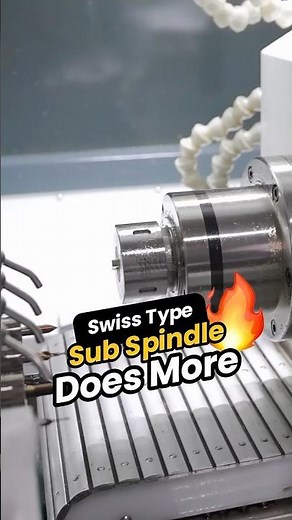 Precision Swiss Machining in Action #Manufacturing #Tech #sw-205