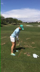 Warming up for the ANA Inspiration Pro Am | Charley Hull