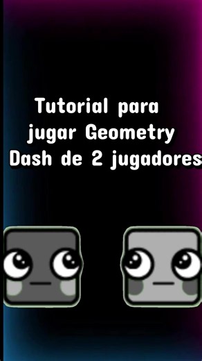 Tutorial para jugar Geometry Dash de 2 jugadores con tus persona favorita o lo que sea oh si, oh si, perdón si eh estado inactivo, pero ya da flojera hacer videos XD #geometrydash #gd #parati #fyppppppppppppppppppppppp #fyp