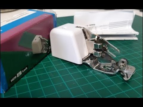 household sewing machine for side cutter overlock presser foot