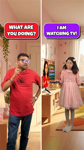 What Are You Doing? 👀 | Learn Daily Activities in English, Adi Connection AC #shorts