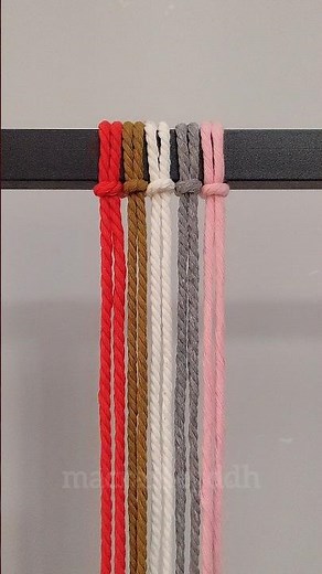 Macrame Knot Pattern You Must Try! 🔥 | Quick & Easy Tutorial #Shorts