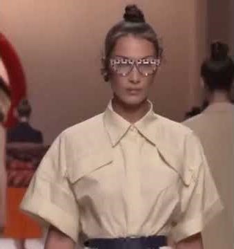 Bella hadid for Fendi ss19bellahadid catwalk fyp... #Shorts #models.wrldd