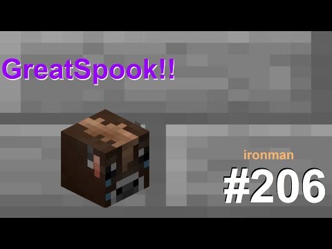 1日1時間Skyblockのironmanモードで遊ぶ【part206:GreatSpook!!】