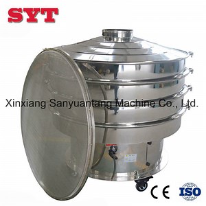 [Hot Item] Rotary Vibrating Screen Separator Filter Sieve Electric Vibration Sorting Machine