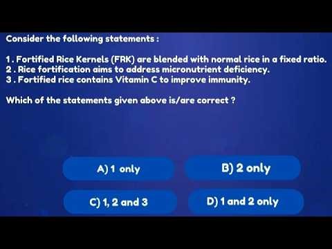 Rice Fortification Explained in 60 second #UPSC#competitiveexams 
