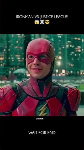 IRONMAN VS. JUSTICE LEAGUE RDJ ATTITUDE STATUS100@Atomicmarvel