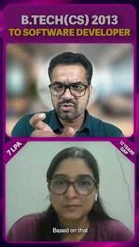 B.TECH(CS)2013 to Software Developer | JTCINDIA | SOM SIR