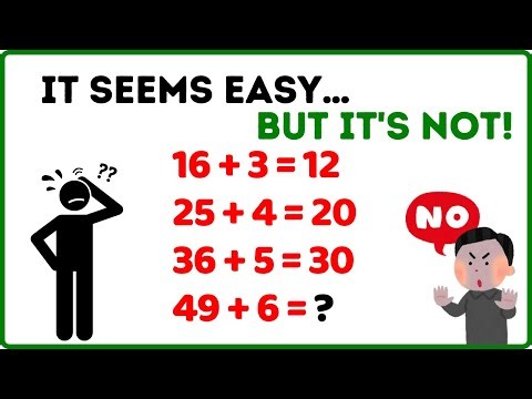 Shocking! 97% don't see the pattern in this number series!