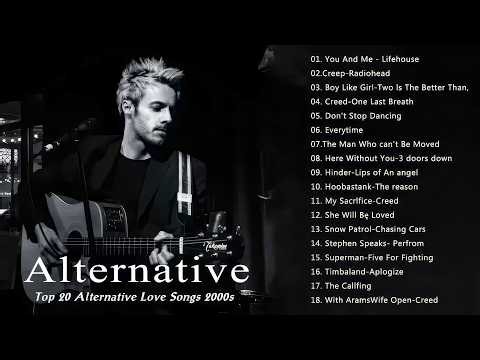 Alternative Love Songs 90s 2000s | Top 20 Best Alternative Rock Love Songs