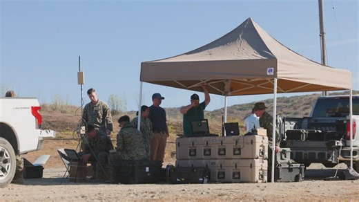 U.S. Marines Conduct Dead Center SUAS Training