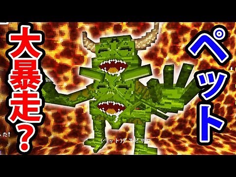 【日刊Minecraft】デスピサロをペットにした結果！？最強の匠は誰か!?DQM勇者編 限界突破第2章【4人実況】