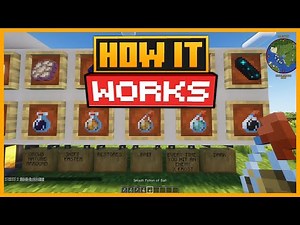 🟨 HOW the DISPOSABLE BAIT POTION WORKS in the CORAIL TOMBSTONE MOD in MINECRAFT