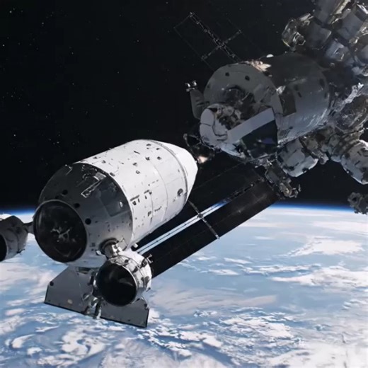 SpaceX Dragon Departs The ISS! #ISS #InternationalSpaceStation #Spacewalk #LightningFromSpace #MeteorShower #OrbitalPerspective #NASA #SpaceScience #AIvisualization #EarthFromAbove #CosmicView | Space Xplore