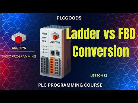 ✅ CODESYS Function-Block Tutorial | Dual Tank Project | CODESYS FBD | Lesson 12