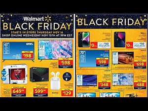 Walmart "Black Friday - 2nd Week" Flyer Canada 🇨🇦 | November 15 - November 22