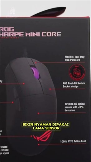 ASUS ROG HARPE ACE MINI GAMING MOUSE CORE BLACK #asusrog #gamingmouse #gamer #rog