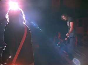 GoGo Dancer Nikki McClure dancing with Nirvana live at the Paramount (1991)