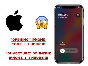 [4K] - 1 HOUR VERSION !!!😱 ORIGINAL IPHONE "OPENING" RINGTONE / 1 HEURE SONNERIE IPHONE OUVERTURE