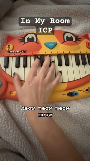 In My Room by ICP but cat piano 👀😳 #insaneclownposse #icp