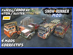 Mods "correctifs" - 4 mods correctifs sympas - Snowrunner FR Serie X