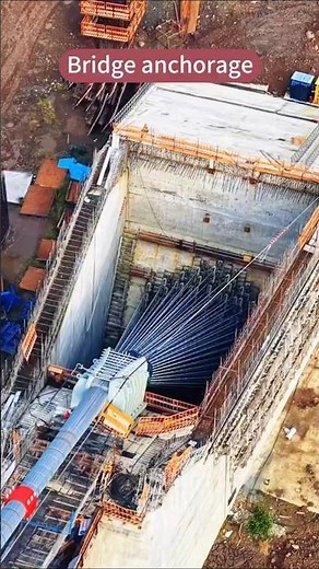Single weight of 400000 tons, Huangjuetuo Bridge's bridge fixing artifact #technology #bridge