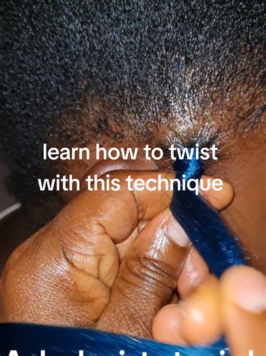 Simple twist technique for beginners #twist #hairstyles #HairTutorial | Twist Hairstyle