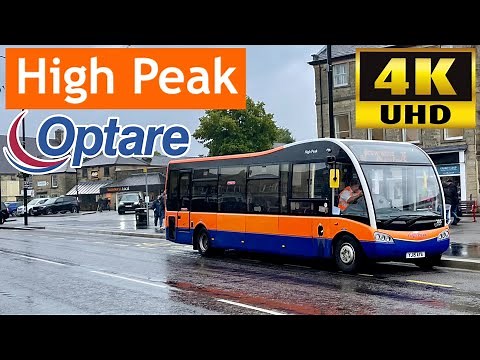 [High Peak Buses: 58 Macclesfield to Buxton via Cat And Fiddle Inn A537 PeakDistrict] Optare Solo SR