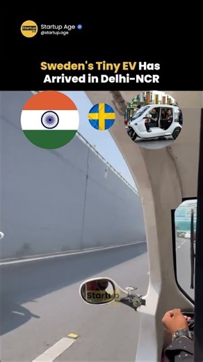 Sweden's Tiny EV Has Arrived in Delhi-NCR