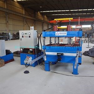Interlocking Rubber Tiles Production Line / Rubber Floor Tile Vulcanizing Machine