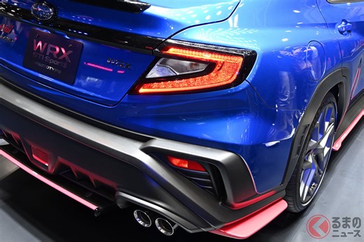 6速MT搭載！ スバル「4ドアスポーツセダン」初公開！ “MTで操る楽しさを味わいたい”に応える「WRX STI」  今春発売へ【動画】