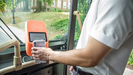 CATA bus riders have new way to pay fares with mobile ticketing system