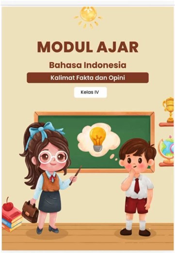 Modul Ajar Deep Learning untuk Bahasa Indonesia Kelas 4