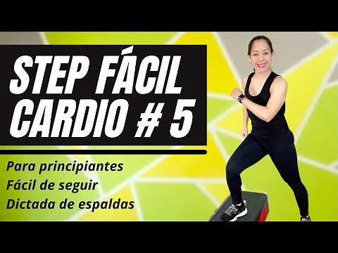 CLASE DE STEP PARA PRINCIPIANTES - FÁCIL DE SEGUIR