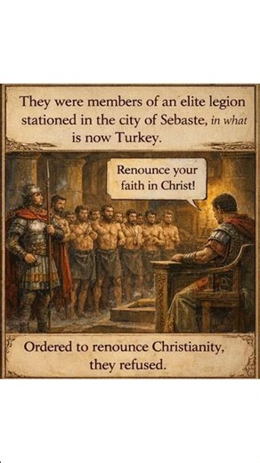 The Forty Holy Martyrs of Sebaste