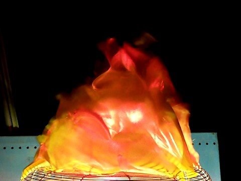 Fake Fire Halloween Prop