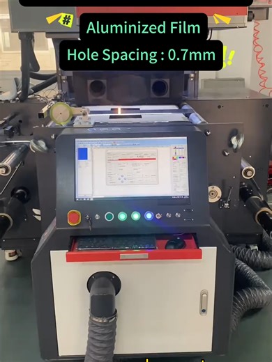 Laser Micro-Perforation for Flexible Packaging | ARGUS LASER | 0.7mm Pitch on Aluminized Film website: https://www.arguslaser.net/laser-for-flexible-packaging.html WhatsApp：008618372192596 #LaserPerforation #FlexiblePackaging #ArgusLaser #MicroPerforation #AluminizedFilm #PackagingSolutions #LaserDrilling #PackagingIndustry #BreathablePackaging #ConvertedFilms #LaserTechnology #IndustrialLaser #SmartPackaging #Manufacturing #LaserProcessing #PrecisionEngineering #PackagingMachinery #FilmConverti