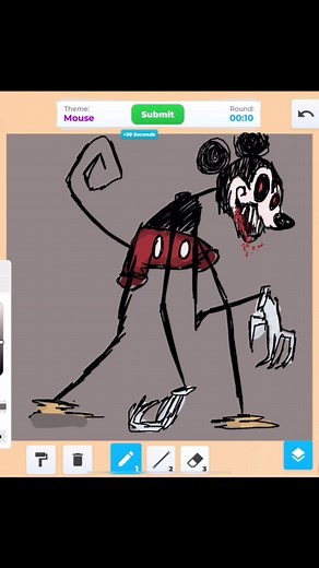 Spooky Roblox Speed Drawing: Creepy Clown Sketch