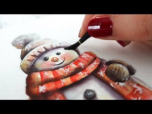 The EASIEST Realistic Watercolor Painting Tutorial for BEGINNERS | 🎄Christmas Edition 🎅