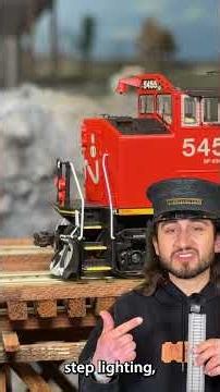 INSANE Canadian Locomotive with MOVING FANS?! 🇨🇦 HO-Scale Aurora Miniatures #ad