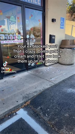 Guaranteed they don’t have us blocked😉🍦 | Daddy's Dairy