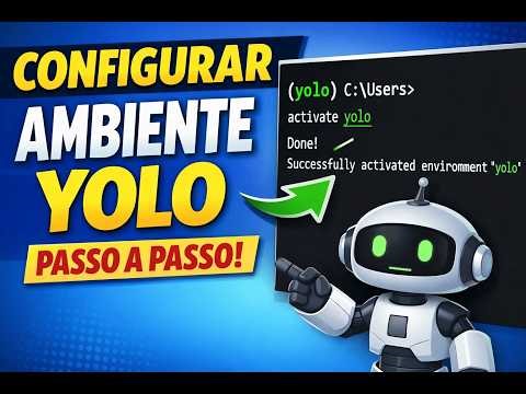 Como criar um ambiente virtual usando o Anaconda para projetos de IA (YOLO)