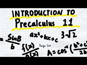 Pre Calculus 11 Course Outline | BC Curriculum
