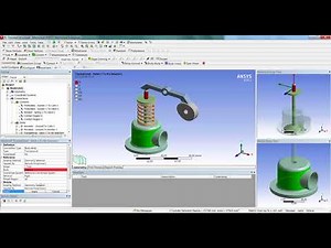 Ansys - Transient Structural Cam-Valve Analysis